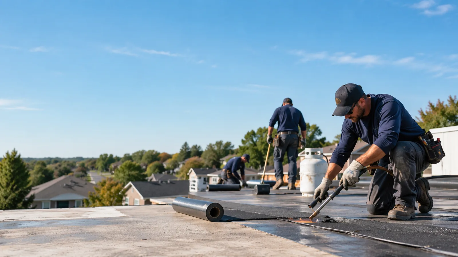 Flat Roof Leak Repair providers in Hineston, LA
